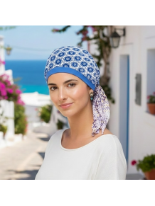 Pañuelo Oncológico Paris Pacific de Algodón - Carebell Headwear