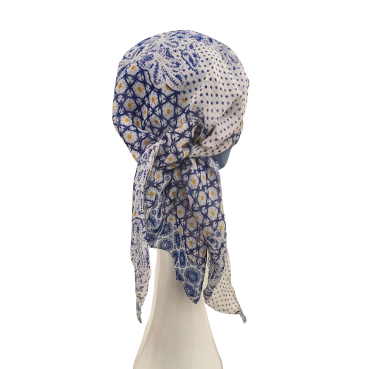 Pañuelo Oncológico Paris Pacific de Algodón -...