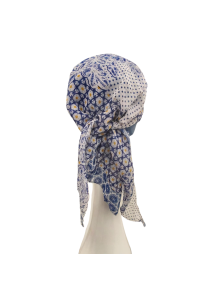 Pañuelo Oncológico Paris Pacific de Algodón - Carebell Headwear