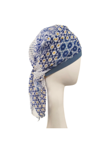 Pañuelo Oncológico Paris Pacific de Algodón - Carebell Headwear