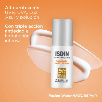 Fusion Water MAGIC Repair SPF 50: Fotoprotector Facial... 2