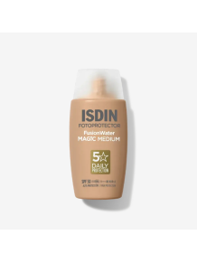 ISDIN Fusion Water MAGIC Medium | Solar con Color Tono Medio | SPF 50