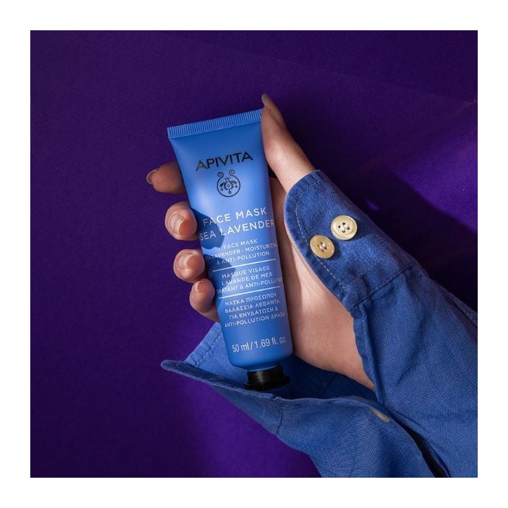 Mascarilla Facial Hidratante y Antipolución con...