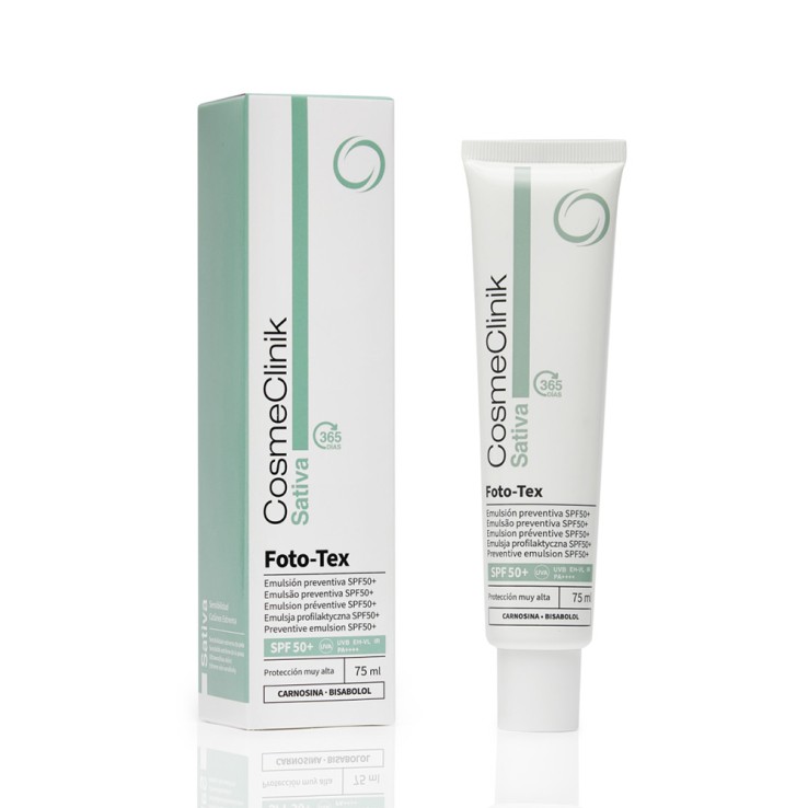 Sativa Foto-Tex SPF 50+ - Protección solar...
