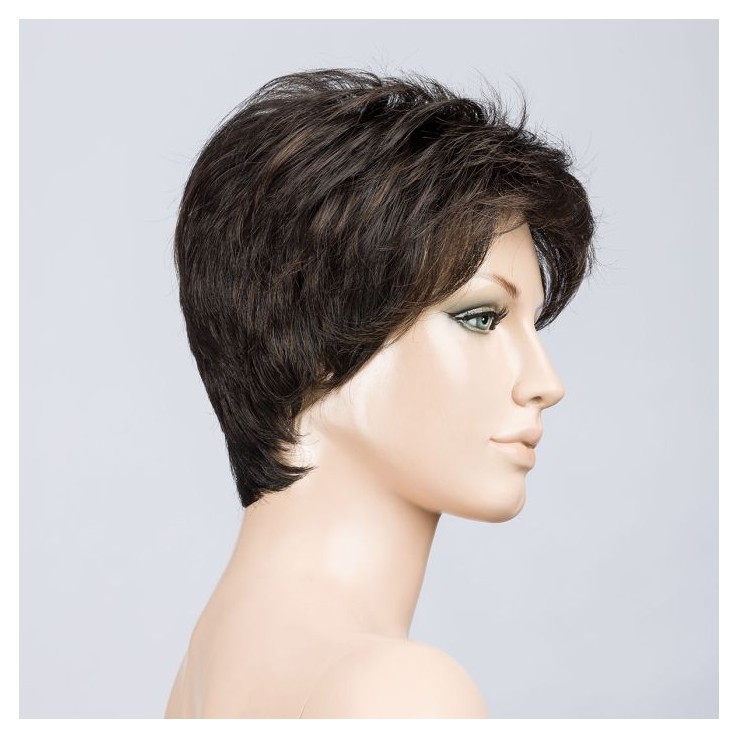 Peluca Corta Pixie con Flequillo Largo - Modelo...