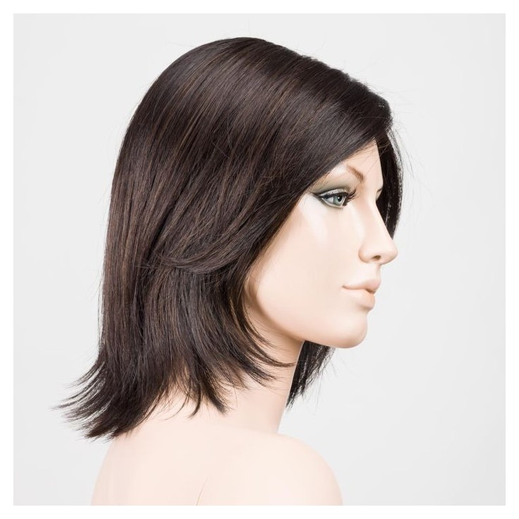 Peluca de Media Melena Lisa y Despuntada -...
