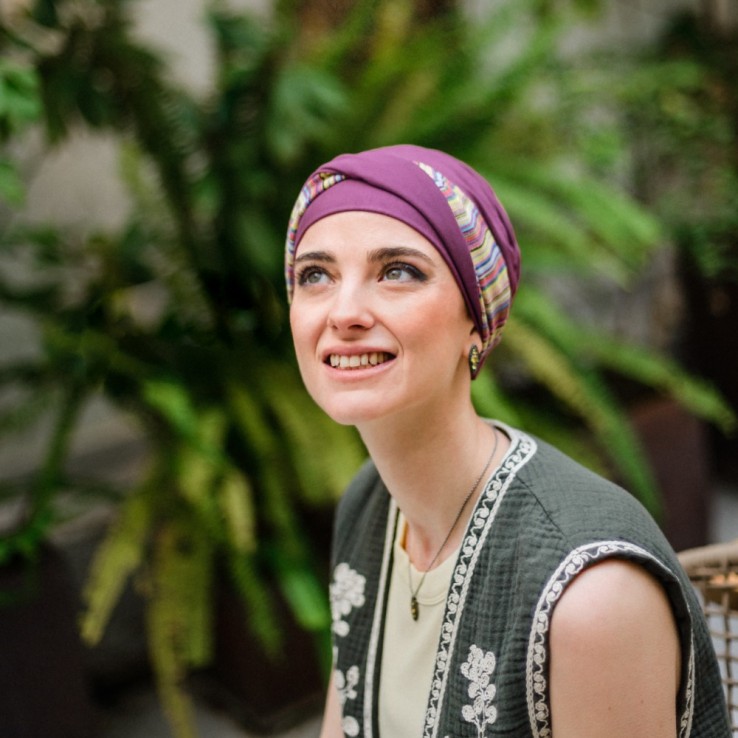 Turbante Elegance Nómada · Carebell Headwear