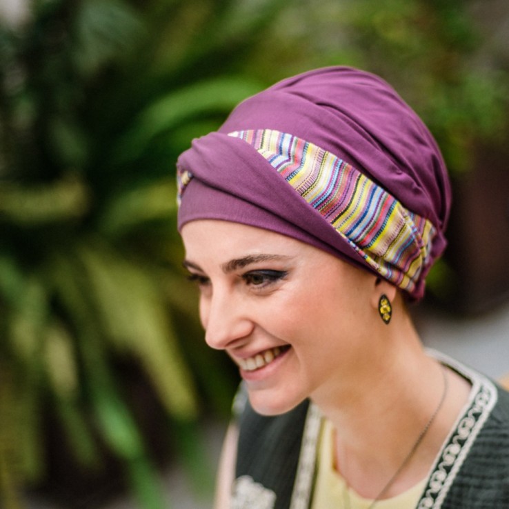 Turbante Elegance Nómada · Carebell Headwear
