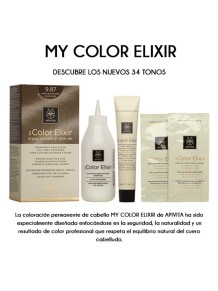 Tinte Permanente Natural Sin PPD ni Amoniaco - Apivita My Color Elixir (Gama Completa)