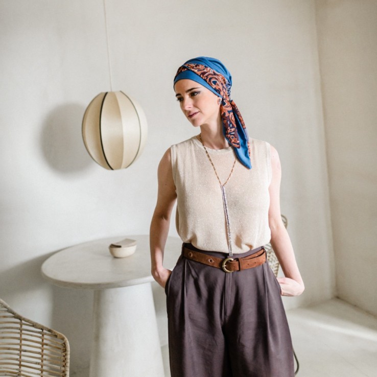 Turbante Smooth Marrakech · Carebell Headwear