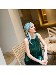 Turbante Smooth Gala Mint · Carebell Headwear