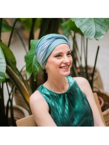 Turbante Confort Gala Mint · Carebell Headwear