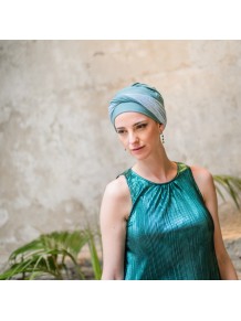 Turbante Confort Gala Mint · Carebell Headwear