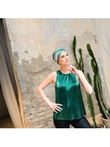 Turbante Confort Gala Mint · Carebell Headwear