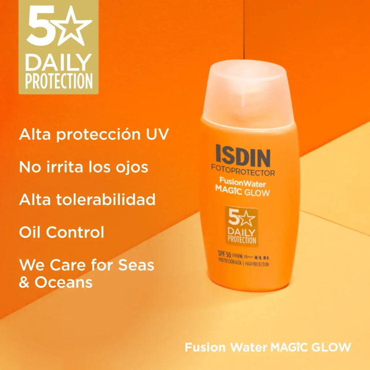 ISDIN Fusion Water Magic Glow SPF 50 –...