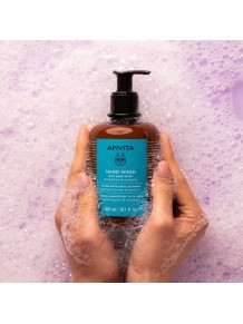 Jabón de Manos Suave e Hidratante con Pomelo y Propóleo - Apivita Hand Wash