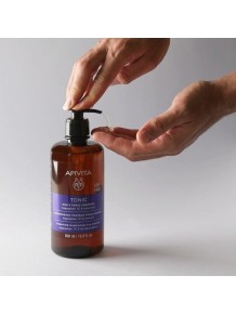 Champú Tonificante Anticaída para Hombre (Ecopack 500ml) - Apivita Men's Tonic