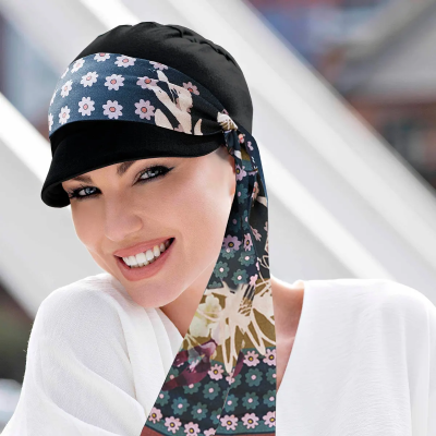 Katia Plus Black Blush Fiori Masumi UPF50+