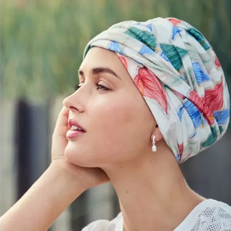 Turbante Oncologico Shakti Tropical Blossoms ·...