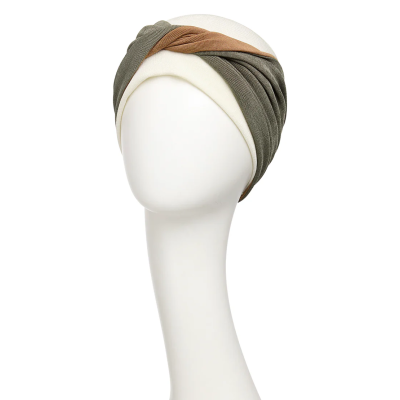 Turbante Oncologico ZOYA V Soft Ivory Mix · Christine... 2
