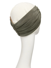 Turbante Oncologico ZOYA V Soft Ivory Mix · Christine Headwear