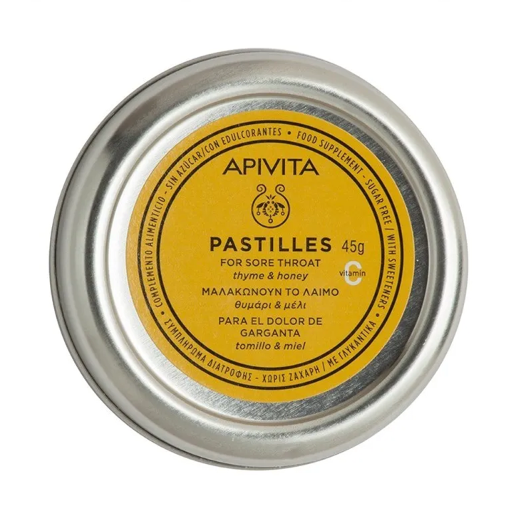 Pastillas para la Garganta con Tomillo y Miel -...