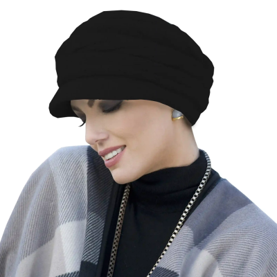 Gorra Oncológica de Invierno Michelle (Tejido de Punto y... 2